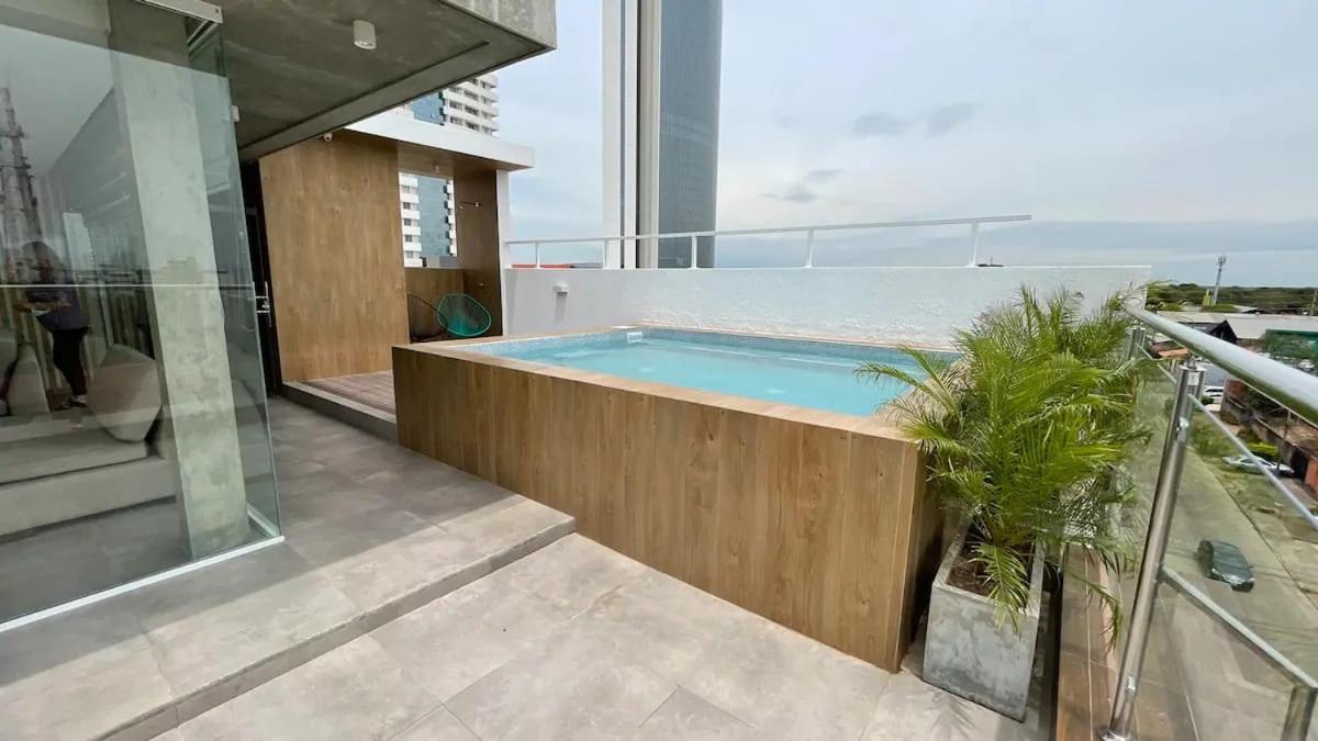 Bamboo Apartamento Monoambiente-Frente A Mall Ventura サンタ・クルス・デ・ラ・シエラ エクステリア 写真